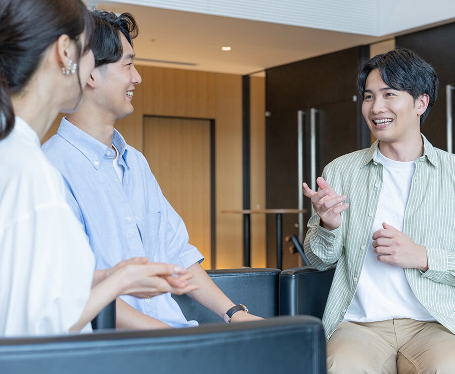 考え方や言動・行動の振り返りを おこなうサポート