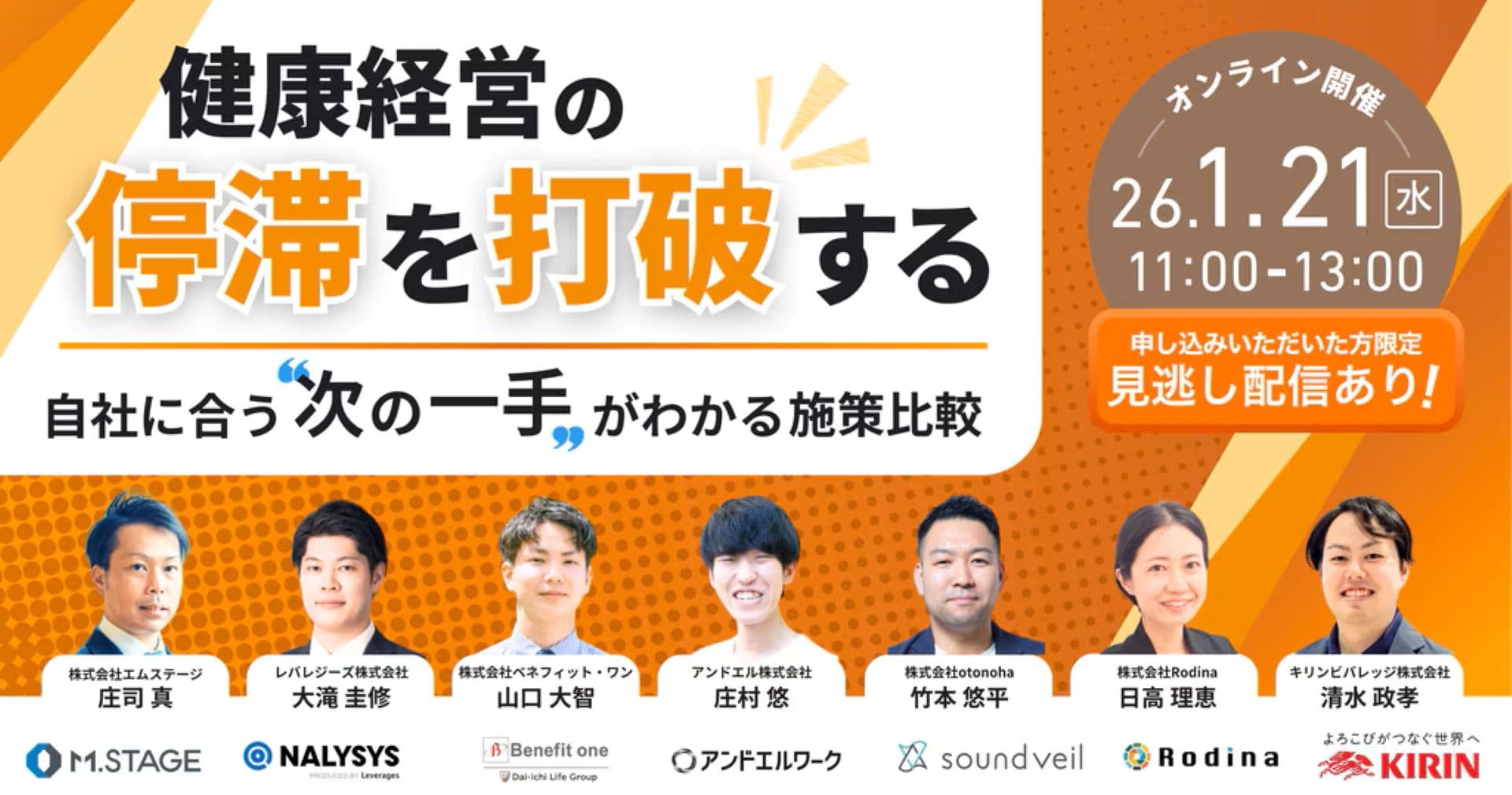 健康経営の停滞を打破する 自社に合う“次の一手”がわかる施策比較